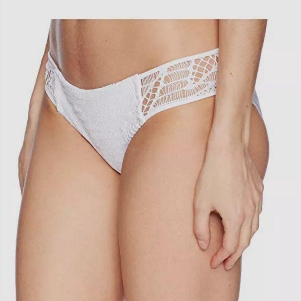 NWT Luli Fama El Carnival Crocheted Swim Bottoms 🔥